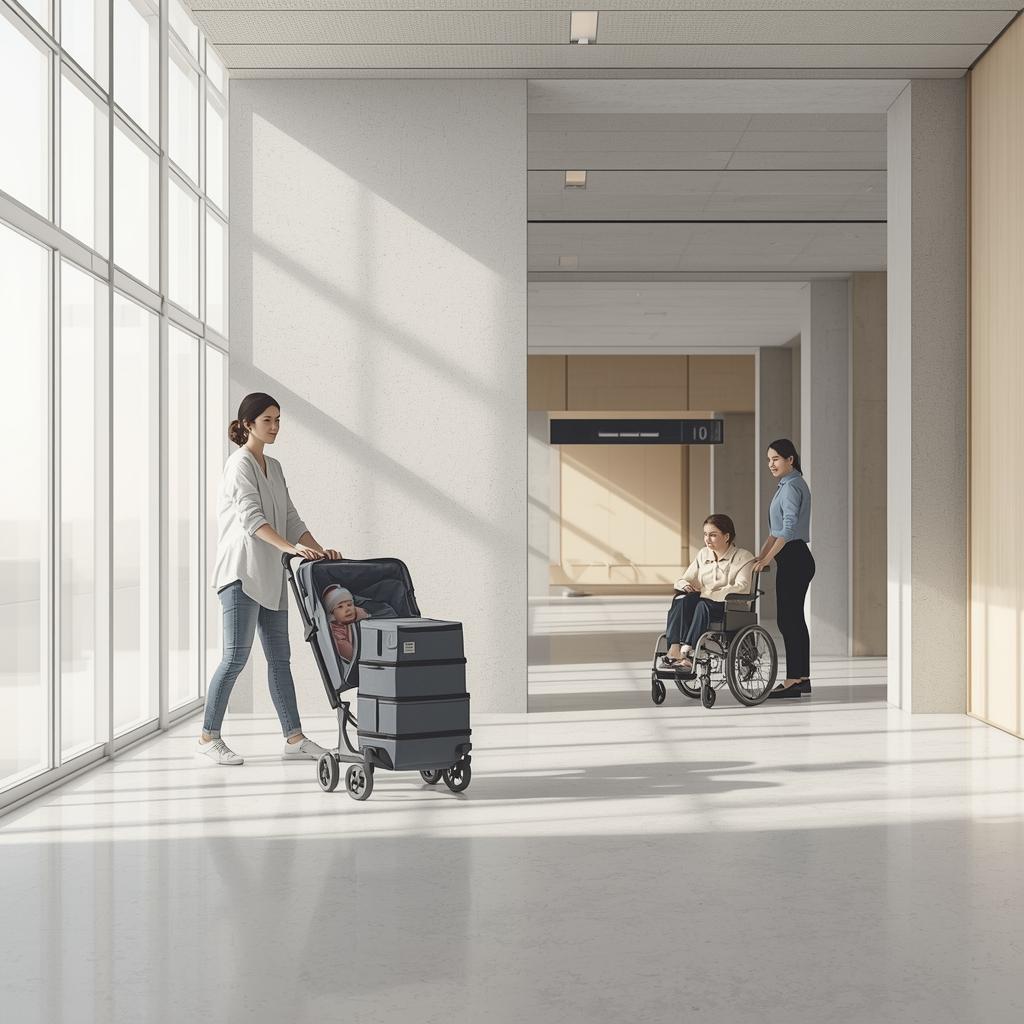 Usługi dla pasażerów z dziećmi i osobami o ograniczonej mobilności